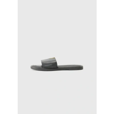 Afbeelding van Marco Tozzi Pantoffels, Dames, Maat: 37, Black Leer