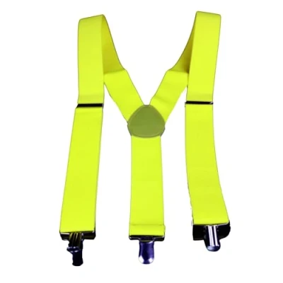 Afbeelding van UV FLOOR Neon bandjes verstelbaar premium kwaliteit fluorescerende accessoires feest kostuum neongeel