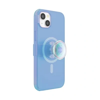 Afbeelding van PopSockets Hoesje voor MagSafe Opalescent Blauw iPhone 14 Plus