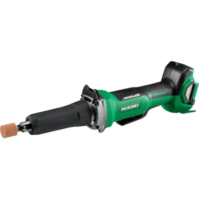 Afbeelding van HIKOKI GP18DBW5Z 18V rechte accu slijper 50 mm met dodemansschakelaar in kunststof koffer (zonder en lader)