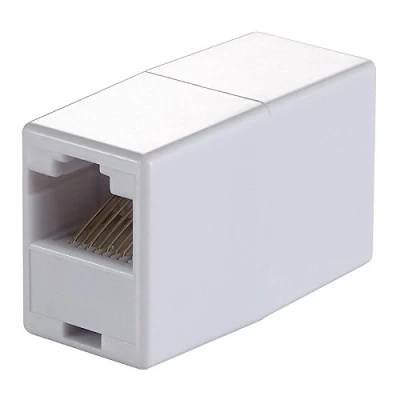 Afbeelding van LogiLink kabeladapters/verloopstukjes MP0031 Modular Coupler RJ45 Female/Female