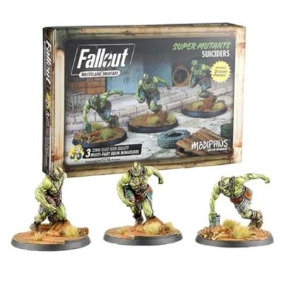 Afbeelding van Fallout: Wasteland Warfare Super Mutants: Suiciders Uitbreiding Modiphius Entertainment