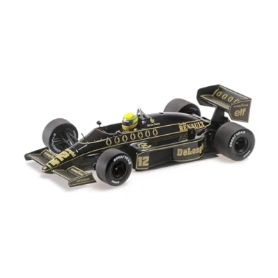 Afbeelding van Lotus Renault 98T A. Senna 1986, Dirty Version 1:18 Minichamps