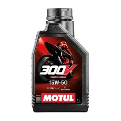 Image de Huile Moteur MOTUL 300V Factory Line Road Racing 4T 15W50 100% synthèse 1L