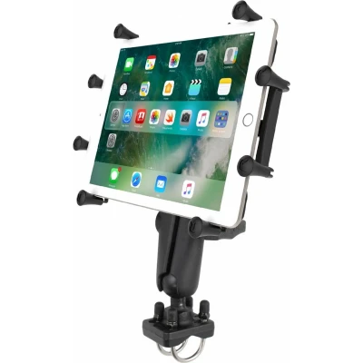 Afbeelding van Dubbele Stangbeugel Heavy Duty X Grip 9 11&quot; tablethouder