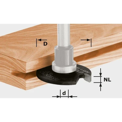 Afbeelding van Festool HW D40x3 Schijfgroeffrees 491057