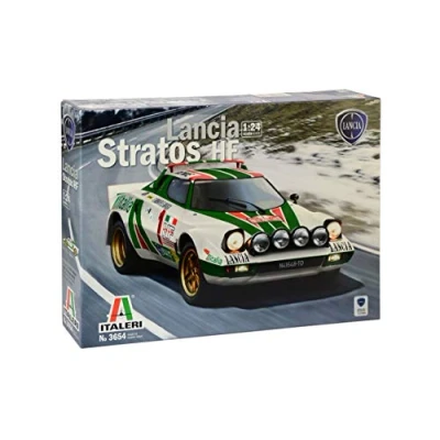 Afbeelding van Italeri Lancia Stratos HF Montagekit Klassieke auto miniatuur 1:24
