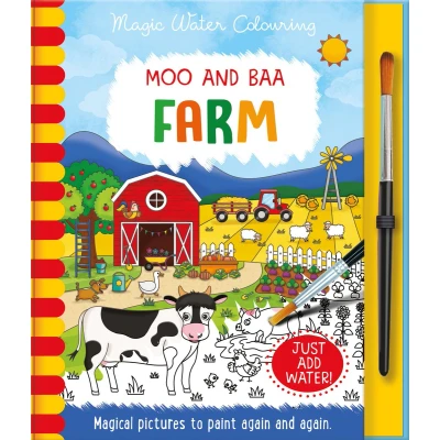 Afbeelding van Magic Water Colouring Moo and Baa Farm