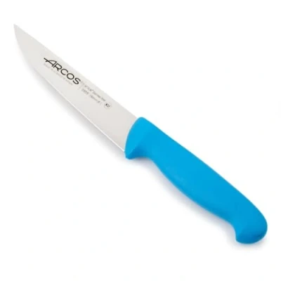 Afbeelding van Arcos Serie 2900 keukenmes lemmet van roestvrij staal Nitrum 150 mm handvat polypropyleen kleur blauw