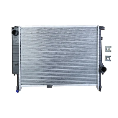 Afbeelding van NRF EASY FIT 58117 Radiateur Aluminium 551 405 42 Met plunjerclip Koelribben gesoldeerd BMW: 3 Coupe, Saloon, Z3 Roadster