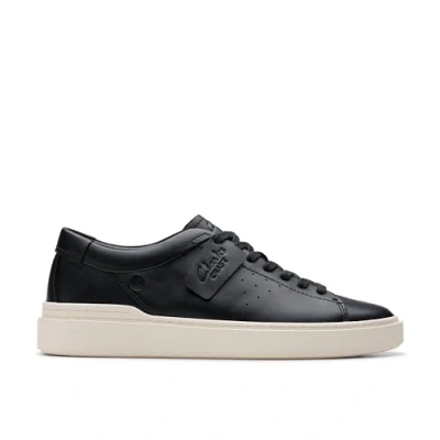 Image de Clarks Baskets Craft Swift pour homme, cuir noir, 44 EU