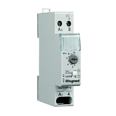 Afbeelding van Legrand 3701 Trappenhuislichtautomaat DIN rails 230 V/AC