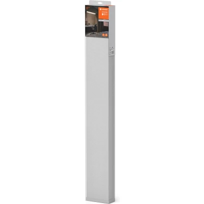 Afbeelding van LEDVANCE OFFICE LINE kantoorplafondlamp met prismatische diffuser in wit, 1,2 m lang, 40 W / 4600 lm, koel wit (4000 K), functioneel ontwerp voor kantoortoepassingen, CRI 80, IP20, dimbaar.
