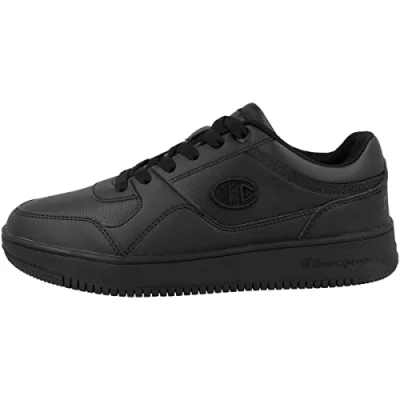 Afbeelding van Champion LOW CUT SHOE Rebound Basketbalschoenen, Heren, Maat: 47.5, Triple new black Pu