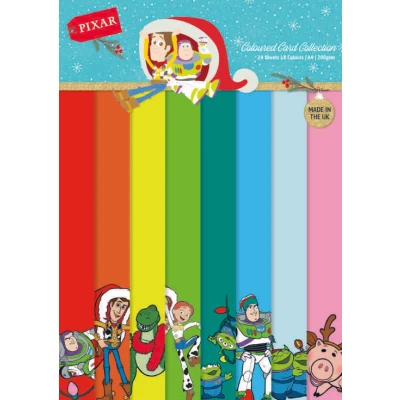 Afbeelding van Toy Story Christmas Coloured Card A4 Pack
