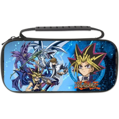 Afbeelding van Freaks and Geeks Yu Gi Oh! XL Draagtas Console Tas voor Switch Blauw