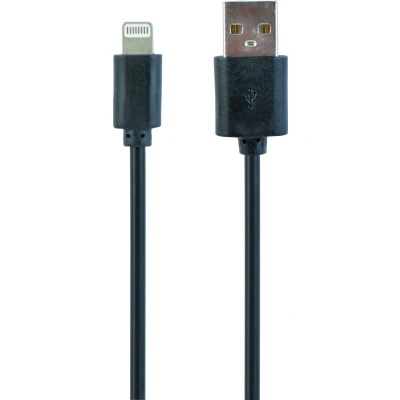 Afbeelding van USB naar 8 pins laad en datakabel zwart, 2 m