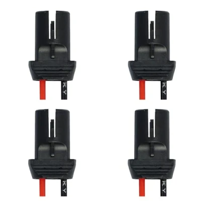 Afbeelding van Set van 4 W5W T10 194 W3W lamphouder rubberen lamp connector WY5W adapter knipperlicht parkeerverlichting kentekenplaat 3 5 watt L&amp;P B586 2
