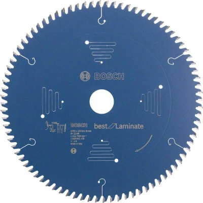 Image de BOSCH 2608642135 Lame de scie circulaire Best for Laminate, 254 x 30 2.5 mm, 84T