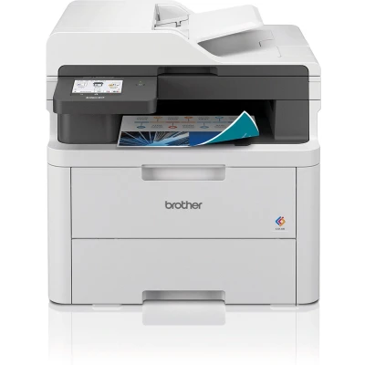 Afbeelding van Brother DCP L3555CDW Multifunctionele printer LED Kleur A4 Printen, scannen, kopiëren Duplex, USB, WiFi, ADF