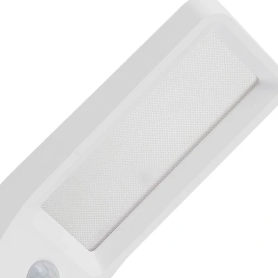Afbeelding van Lindby LED wandlamp Taska, wit, kunststof, sensor