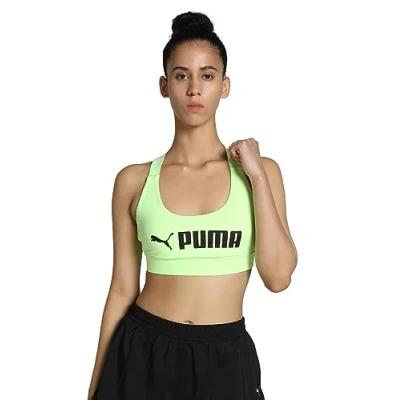 Afbeelding van Fit Sportbh Dames Speed Green Puma Black 300 L Sport Bh