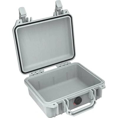Afbeelding van Peli™ Case 1200NF Koffer Klein Zilver zonder Schuim