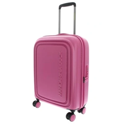 Afbeelding van MANDARINA DUCK Logoduck + Cabin Trolley Red Violet (rood)paars 55cm