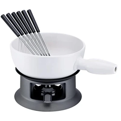 Afbeelding van Schulte Ufer 1692 kaasfondue Tessin, roestvrij staal, roestvrijstalen look, 2,3 liter