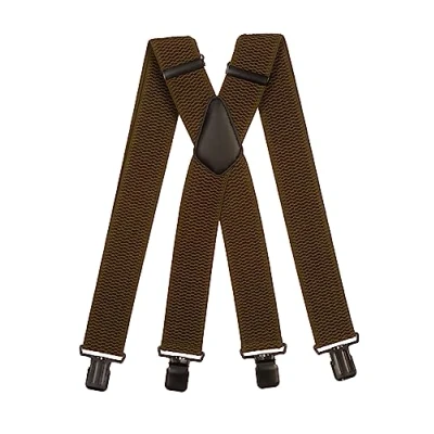 Afbeelding van Olata bretels met 4 clips, XXL, extra sterk, volledig verstelbaar, dikke stof 5 cm