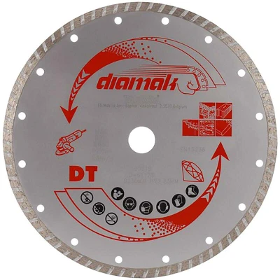 Afbeelding van MAKITA D 61173 diamantschijf DIAMAK DT 230x22,23mm