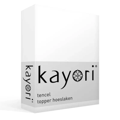 Afbeelding van Kayori Kiyo Topper HSL Tencel 90/210 220 Wit (Kleur: Wit)