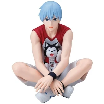 Afbeelding van Kuroko&#039;s Basketball The Movie Last Game Interval Tetsuya Kuroko &amp; #2 Statue 9cm