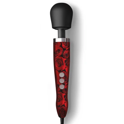 Afbeelding van Doxy Die Cast Wand Massager Rose Pattern