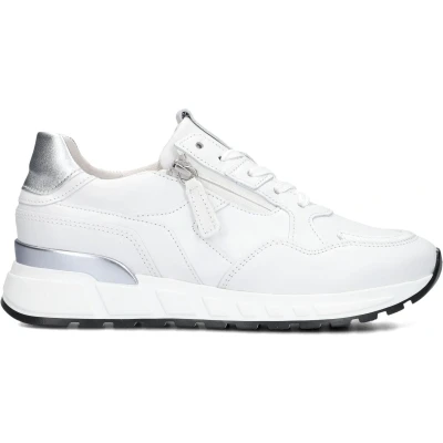 Afbeelding van Gabor 368 Sneakers Leer Dames Wit Maat 35