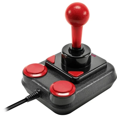 Afbeelding van SpeedLink Competition Pro Extra Joystick USB PC, Android Zwart, Rood