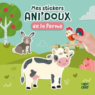 Afbeelding van Mes stickers Ani&#039;doux de la ferme