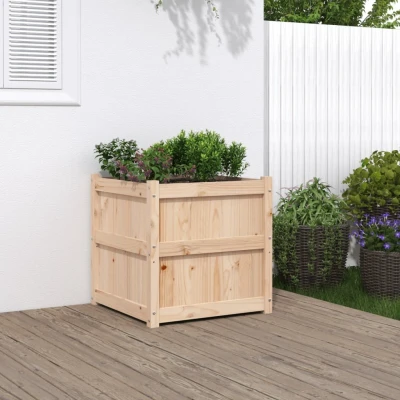 Afbeelding van Plantenbak 60x60x60 cm massief grenenhout