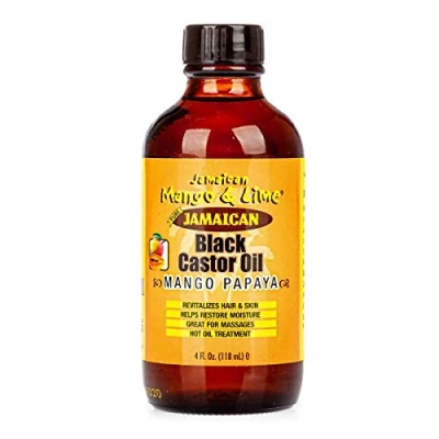 Afbeelding van Jamaican Mango &amp; Lime Black Castor Oil Papaya 118 ml