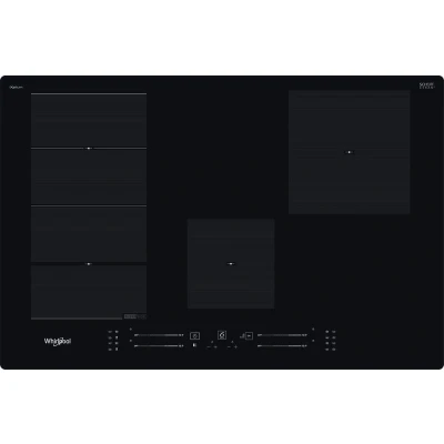 Afbeelding van Whirlpool Wf S0377 Ne/ixl Inductiekookplaat, 77 Cm,4 Zones (1 Flexiside), 4 Boosters, Automatische Functies, Timer, Power Management,ixelium, Pulsar