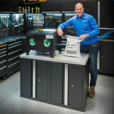 Afbeelding van Datona® Combivoordeel: straalcabine 90 liter + speedblast