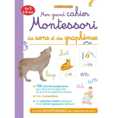 Afbeelding van GRAND CAHIER MONTESSORI SONS G