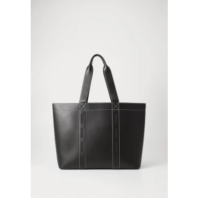 Afbeelding van HUGO Becky UP TOTE Shopper, Dames, Maat: One Size, Black
