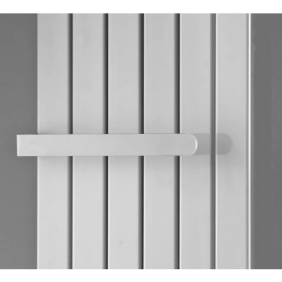 Afbeelding van Wiesbaden Millennium enkel los radiator handdoekrek 40cm wit