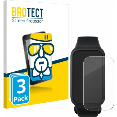 Afbeelding van BROTECT Screenprotector voor Xiaomi Mi Smart Band 9 Active Folie Beschermfolie Beschermglas transparant (3 Stuks)