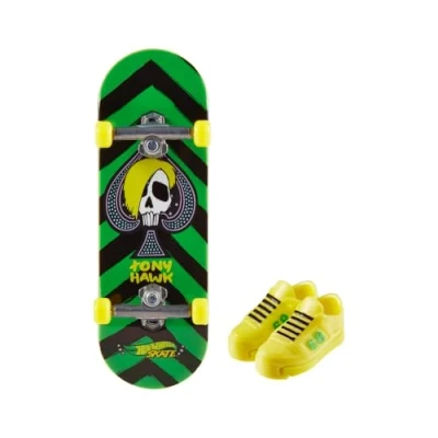Afbeelding van Mattel Hot Wheels Mini Skateboard met schoenen, verschillende modellen, meerkleurig (HNG26)