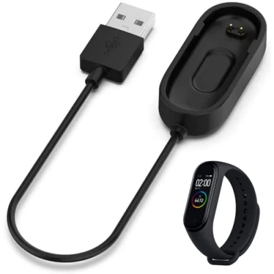 Afbeelding van PHONILLICO Oplader compatibel met Xiaomi Mi Band 4 USB kabel dock oplaadstation adapter horloge