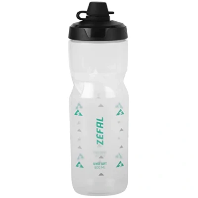 Afbeelding van ZEFAL Sense Soft 80 Waterfles, moddervrij, transparant, 800 ml