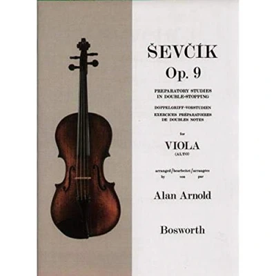 Afbeelding van Sevcik for Viola (Alto) Opus 9