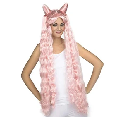 Afbeelding van Pruik My Other Me Anime Roze Lang
